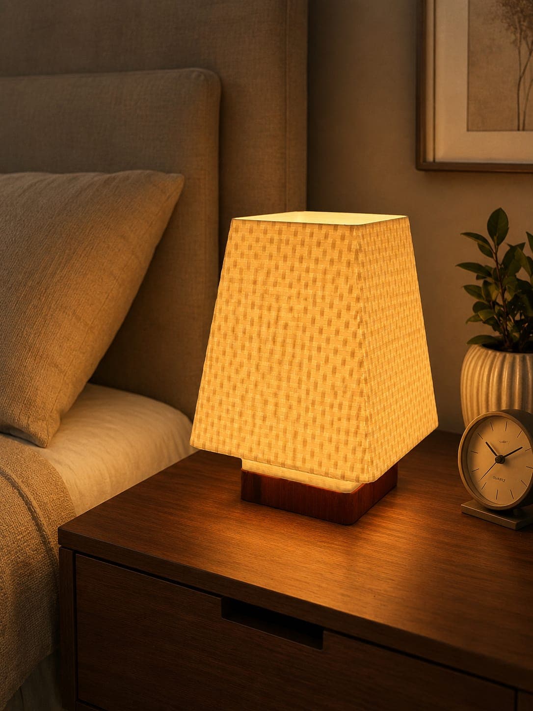 Woven Weave Table Lamp